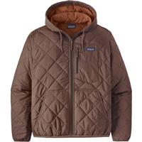 Patagonia Diamond Quilted Bomber Hoody - Men's - Cone Brown (CNBR)