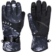 Roxy Jetty Gloves - Women's - True Black Future Flower (KVJ2)