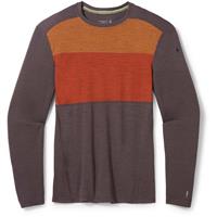Smartwool Classic Thermal Merino Base Layer Colorblock Crew - Men's - Shale Heather