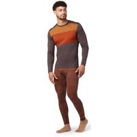 Smartwool Classic Thermal Merino Base Layer Colorblock Crew - Men's - Shale Heather