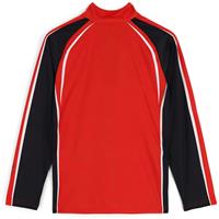 Spyder Downhill Zip T-Neck - Boy's - Volcano