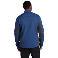 Spyder Bandit Wengen Half Zip Fleece Jacket - Men's - Abyss Volcano