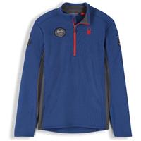 Spyder Bandit Wengen Half Zip Fleece Jacket - Men's - Abyss Volcano