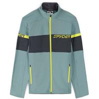 Spyder Speed Full Zip Fleece Jacket - Men's - Tundra Citron