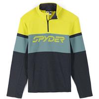 Spyder Speed Half Zip Fleece Jacket - Men's - Ebony Citron