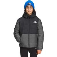 The North Face Reversible Mount Chimbo Full Zip Hooded Jacket - Boy's - TNF Medium Grey