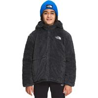 The North Face Reversible Mount Chimbo Full Zip Hooded Jacket - Boy's - TNF Medium Grey