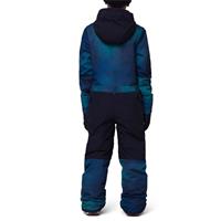 686 Shazam One Piece Suit - Boy's - Blue Spray Colorblock