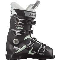 Salomon S/Pro MV 80 CS Ski Boot - Women's - Black / White Moss / Silver Metallic