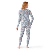 Smartwool Classic Thermal Merino Base Layer Crew - Women's - Winter Sky Floral
