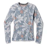 Smartwool Classic Thermal Merino Base Layer Crew - Women's - Winter Sky Floral