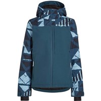 O'Neill Aplite Plus Snow Jacket - Women's - Blue Triangle Ikat