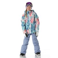 686 Athena Insulated Jacket - Girl's - Seaglass Abstract Angles