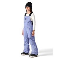 686 Sierra Insulated Bib - Girl's - Purple Impression