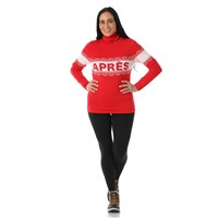 Krimson Klover Apres Turtleneck - Women's - Racing Red