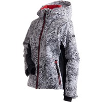 Nils Arlberg Print Jacket - Women's - Snow Leopard Print / Black