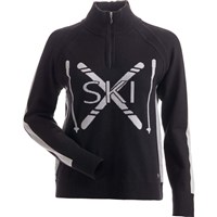 Nils Cross Country 1/4 Zip Sweater - Women's - Black