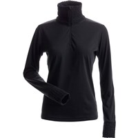 Nils Hollister 1/4 Zip T Neck - Women's - Black