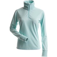 Nils Hollister 1/4 Zip T Neck - Women's - Mint