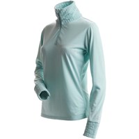 Nils Hollister 1/4 Zip T Neck - Women's - Mint