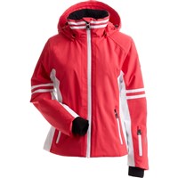 Nils Meribel Jacket - Women's - Poppy / White