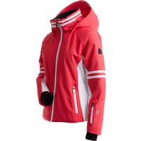 Nils Meribel Jacket - Women's - Poppy / White