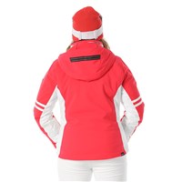 Nils Meribel Jacket - Women's - Poppy / White