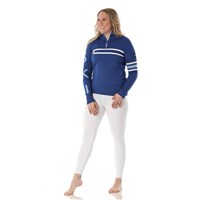 Nils Slopeside 1/4 Zip Sweater - Women's - Royal Blue