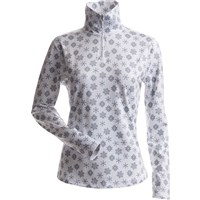 Nils Snowflake T-Neck - Women's - White Snowflake Print