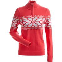 Nils Thredbo 1/4 Zip Sweater - Women's - Poppy