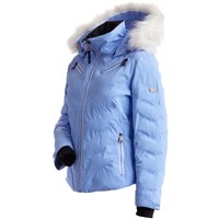 Nils Tyrol Faux Fur Jacket - Women's - Cornflower