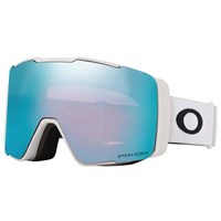 Oakley Line Miner Pro M Goggle - Matte White Frame w/ Prizm Sapphire Irid & Prizm Iced Irid Lens (OO7137-07)