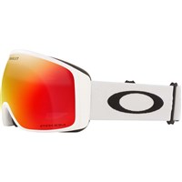 Oakley Prizm Flight Tracker L Goggle - Matte White Frame w/ Prizm Snow Torch Iridium Lens (OO7104-11)