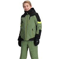 Obermeyer Fleet Jacket - Teen Boy's - Ski Thyme