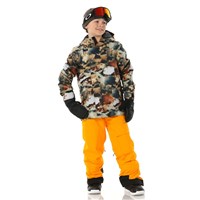 Obermeyer Gage Jacket - Teen Boy's - Amber Cloud