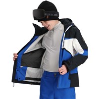 Obermeyer Mach 15 Jacket - Teen Boy's - Summit Blue