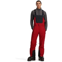 Obermeyer Perseus Bib Pant - Men's - Rustic Red