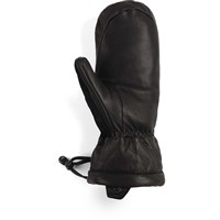 Obermeyer Leather Down Mitten - Women's - Black