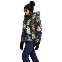 Obermeyer Ventina Down Jacket - Women's - Alpine Flowers