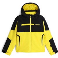 Spyder Challenger Jacket - Boy's - Acid Yellow