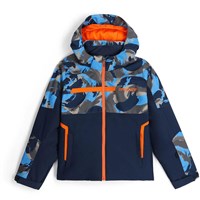 Spyder Challenger Jacket - Boy's - Camouflage Aether Blue