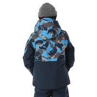 Spyder Challenger Jacket - Boy's - Camouflage Aether Blue