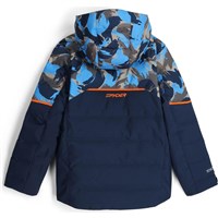 Spyder Impulse Synthetic Down Jacket - Boy's - Camouflage Aether Blue