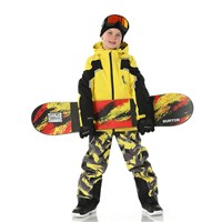 Spyder Leader Jacket - Boy's - Acid Yellow