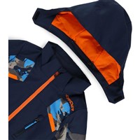 Spyder Leader Jacket - Boy's - Camouflage Aether Blue