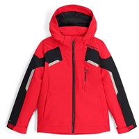 Spyder Leader Jacket - Boy's - Spyder Red