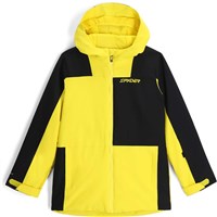 Spyder Slash Jacket - Boy's - Acid Yellow