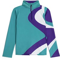 Spyder Surface 1/2 Zip - Girl's - Sea Glass