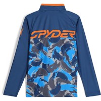 Spyder Camo 1/2 Zip - Little Boy's - True Navy