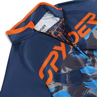 Spyder Camo 1/2 Zip - Little Boy's - True Navy